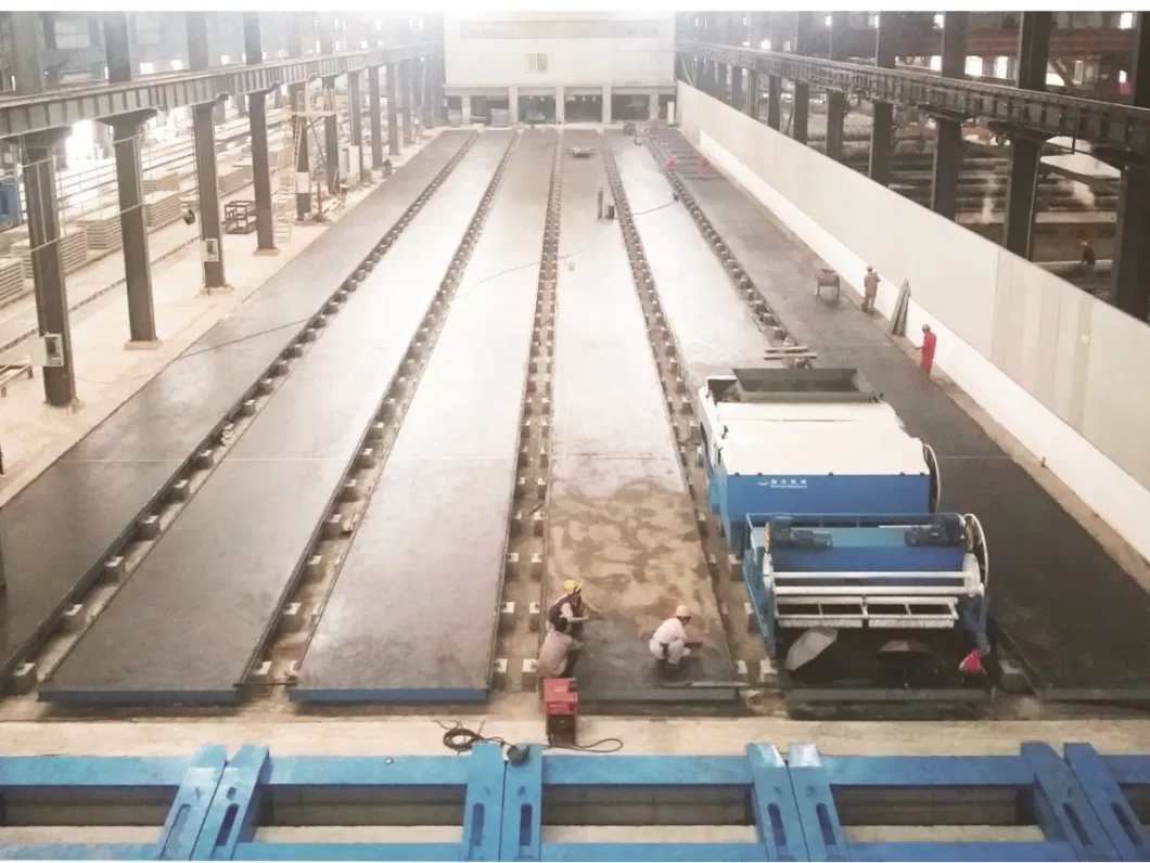 Staionary Casting Bed and Production Table for Precast Half Floor Slab/Sandwich Wall Panel
