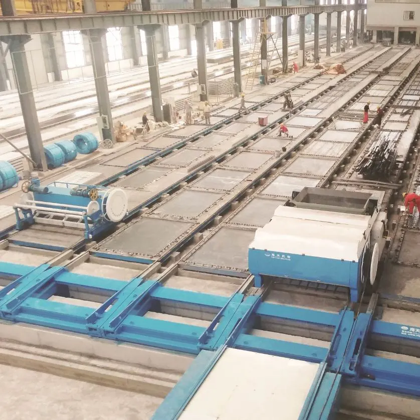 Staionary Casting Bed and Production Table for Precast Half Floor Slab/Sandwich Wall Panel