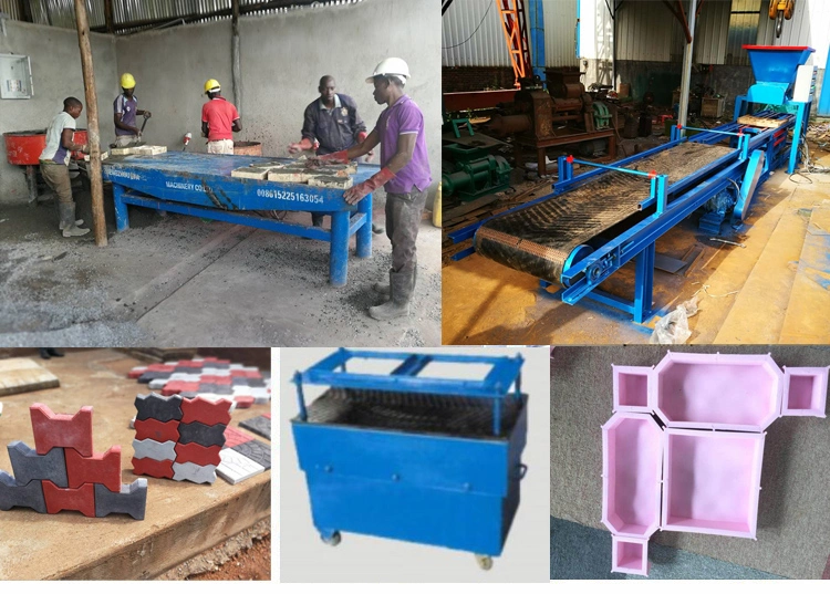 Plastic Paving Molds for Cement Tiles Paver Stone Making