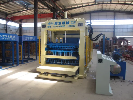 Fully Automatic Concrete Block Brick Making Machine Concrete Sand Fly Ash Construction Weast Compressed Brick Burn
