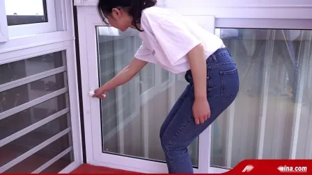 Customized Design Vinyl Hurricane Impact Window Plastic UPVC PVC Casement Windows for House 