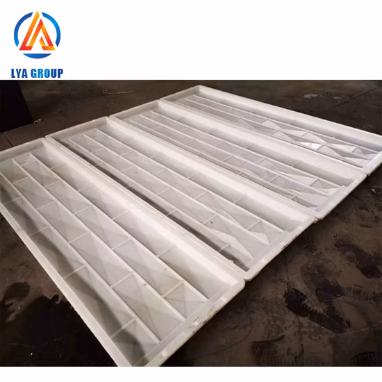 Decorative Precast Concrete Wall Fence Form Post Mould Railing Artificial Stone Wall Panel Plastic Molds