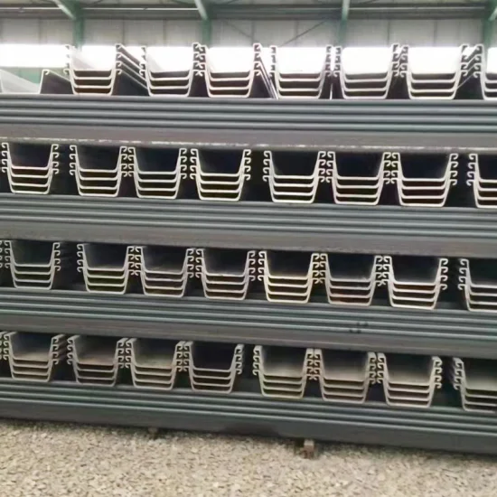 China Supplier Hot Rolled Steel Sheet Pile/Type2 Type3 Q235 Q345 Q345b S275 S355 Sy290 Sy295 Sy390 Steel Profile Hot Rolled U Type Z Type Steel Sheet Pile