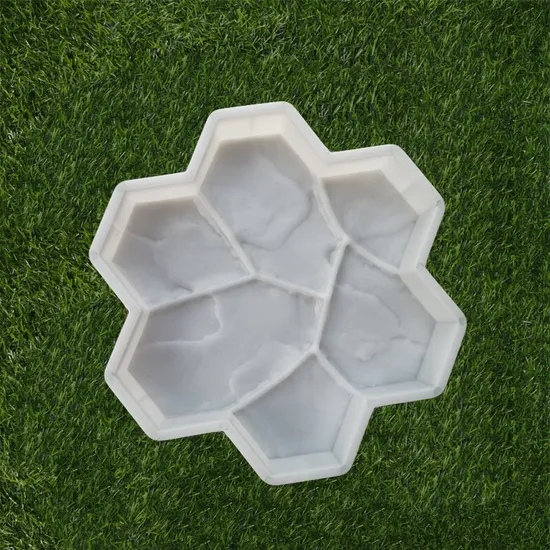 Concrete Slabs PVC Plastic Paving Pave Stone Mold for Tile 