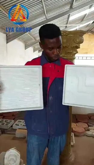 New Designs Plastic Paving Stone Interlock Concrete Paver Molds for Garden Decoration 