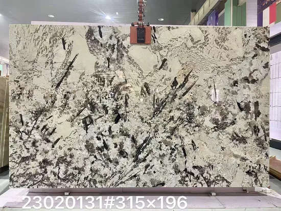 Natural Brown Marble Line Stone Interior Floor Tile 