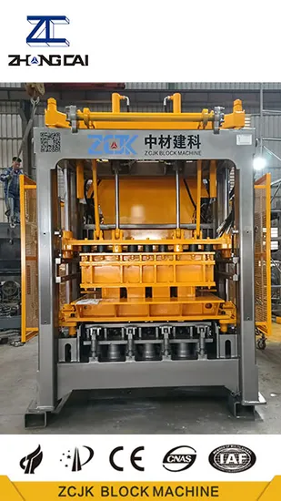 German Technology Paver Kerb Stone Concrete Holland Brick Block Making Vibro Press Machine 