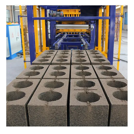 Construction Machinery Brick Hollow Block Making Machine Engine Motor Mold Cement Production 
