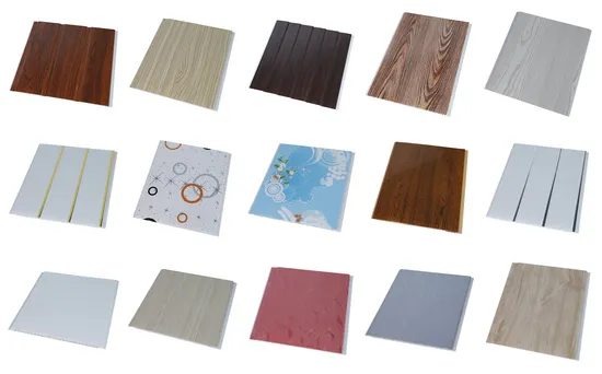 Wood Color Lamianted Waterproof PVC Corner Joint Trim 