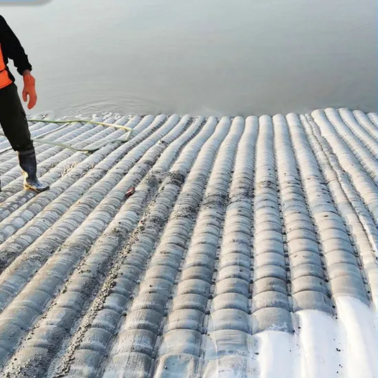 Factory Direct Sales Geovance Cement Mattress Geotextile Concrete Mattress Fabriform Customized for Revetment 