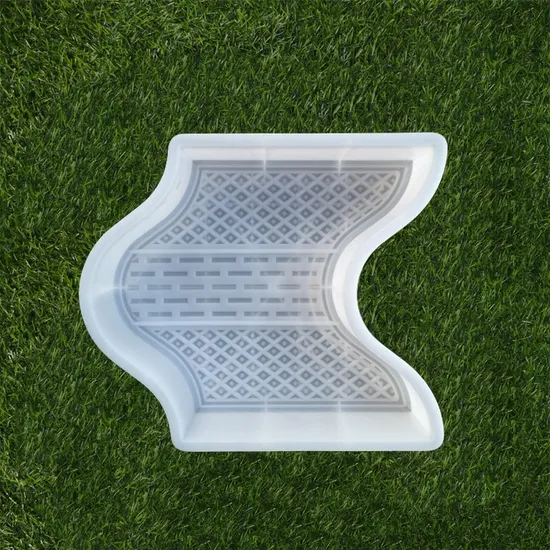 New Designs Concrete Plastic Pathway Paving Stone Moulds for Tile 