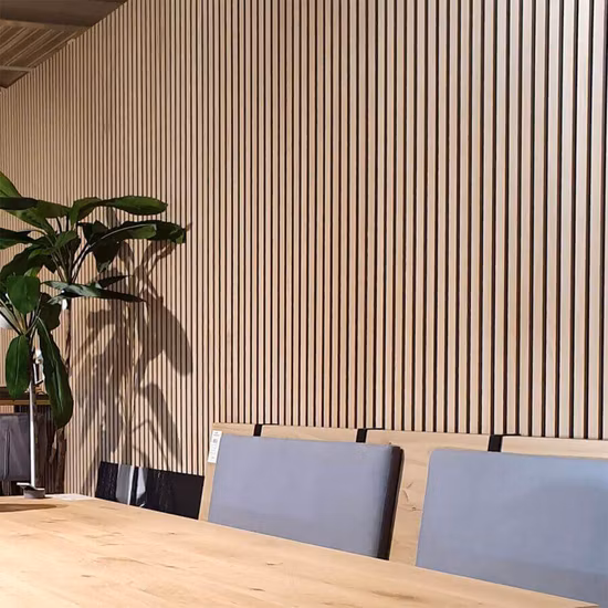 Background Wall PS Polystyrene Wall Panel Luxury Wall Panels Customized Wood Grille PS Wall Panel Factory Price Design Indoor Mold Oak Amer Korea PS Decorative
