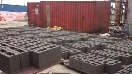 Paving Stone Building Materia/L Paving Brick Forming Concrete Block Making Machine Qt12