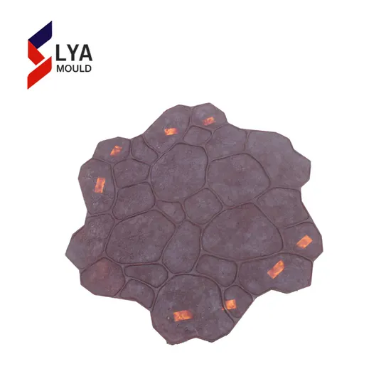Rubber Decorative Wall Stamps Stamped Concrete Stone Moulds 