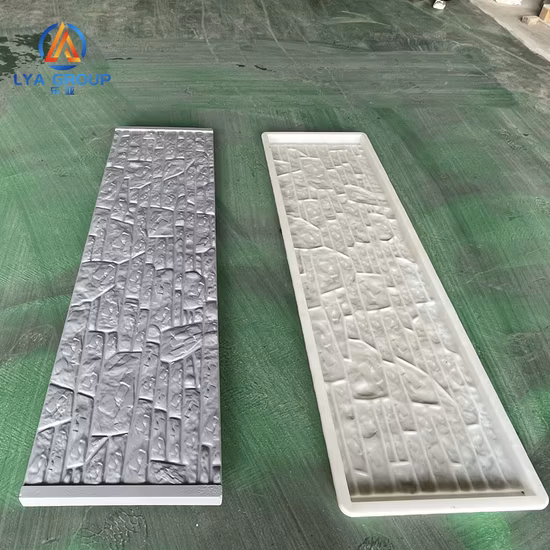 Quick Wall Stone Panels Plastic Precast Concrete Fence Molds for Sale