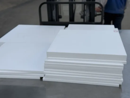 New Material 100% Pure Plastic Product Customized Plate PTFE Molded Sheet 